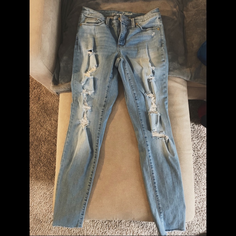 Size 2 ripped jeans